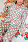 Santa Baby Satin Pajama Set - Green