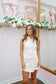 Haven Ruffled Button Blouse Top - Off White