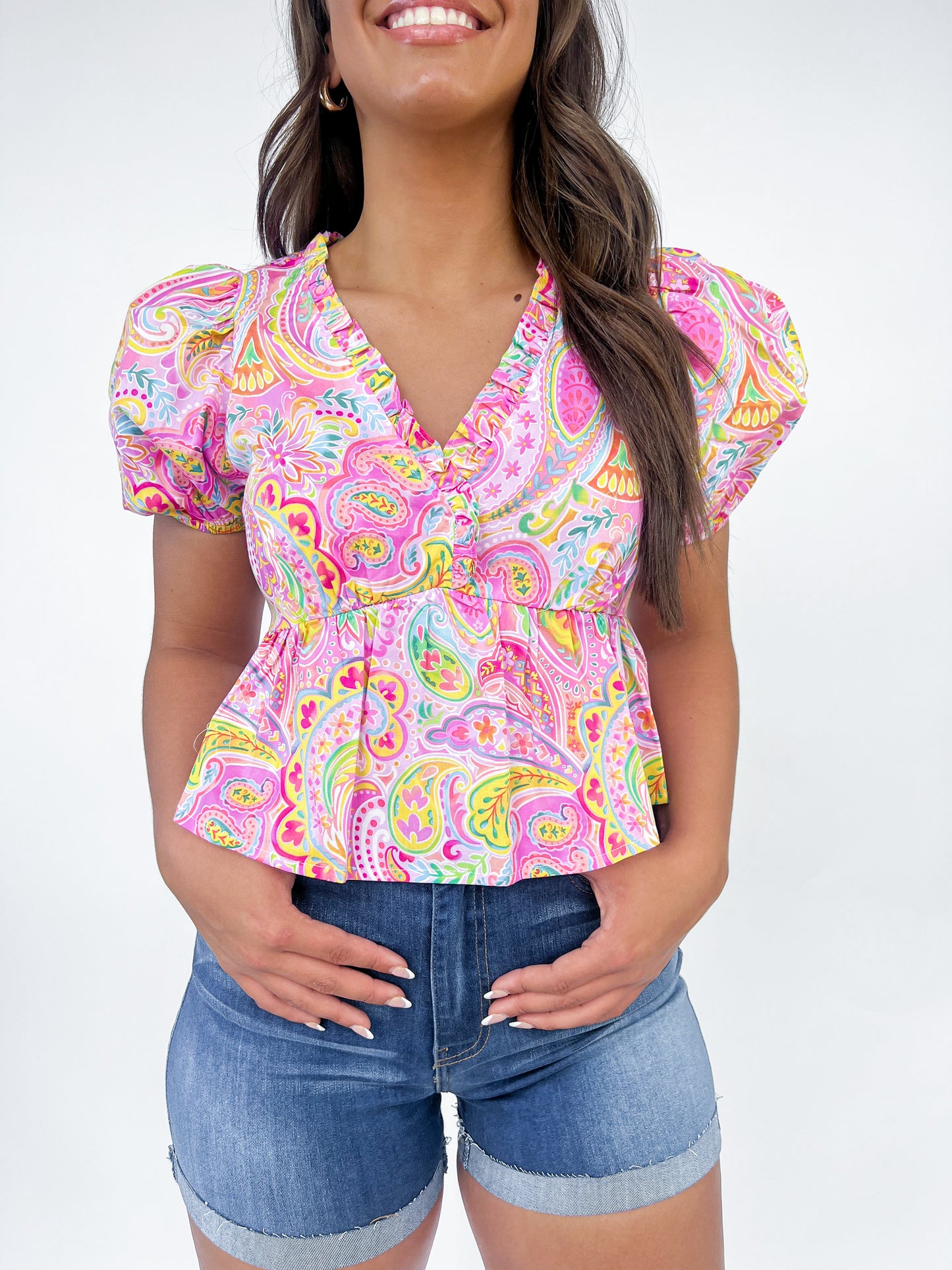 Georgia Top- Paisley