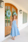 Alyce Denim Midi Dress - Light Wash