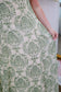 Summer Floral Maxi Dress - Sage Green