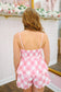 Trinity Gingham Tank - Pink