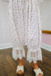 Faith Floral Lace Trim Pants - Ivory