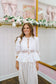 Lexie Lace Peplum Top - Off White