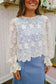 Daisy Garden Lace Top - Ivory