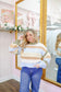 Bailey Striped Sweater - Light Blue Multi
