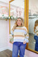 Bailey Striped Sweater - Light Blue Multi