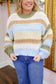 Bailey Striped Sweater - Light Blue Multi