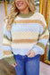 Bailey Striped Sweater - Light Blue Multi