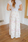 Ruth Rose Printed Gauze Pants - Blush
