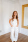 Kendra Polka Dot Overalls - Navy