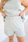 Marissa Knit Tank & Short Set - Sage Green