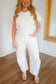 Kendra Polka Dot Overalls - Pink