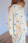 Willa Polka Dot Pant Set - Yellow/Blue