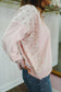 Raya Vintage Patchwork Pullover - Light Pink