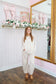 Ellison Lace Balloon Sleeves Top - Cream
