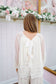Ellison Lace Balloon Sleeves Top - Cream