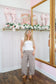 Landry Stripe Pocket Wide Leg Pants - Brown