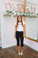 Talia Capri Pants - Black