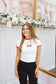Bella Vespa Beaded Top - Off White