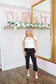 Bella Vespa Beaded Top - Off White