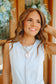 Ariel Marbled Heart Pendant Chain Necklace - White