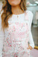 Micah Floral Patchwork Overall Dress - Pink Multi