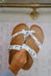 Niki Floral Sandals - Blue