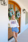 Sweet Summer USA Patchwork Pullover - White