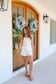 Sweet Liberty Tank & Short Set - Off White