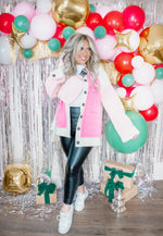 Load image into Gallery viewer, Pink Holladayz Shacket- Pink
