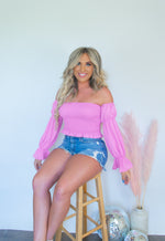 Load image into Gallery viewer, Pretty In Pink Top- Pink
