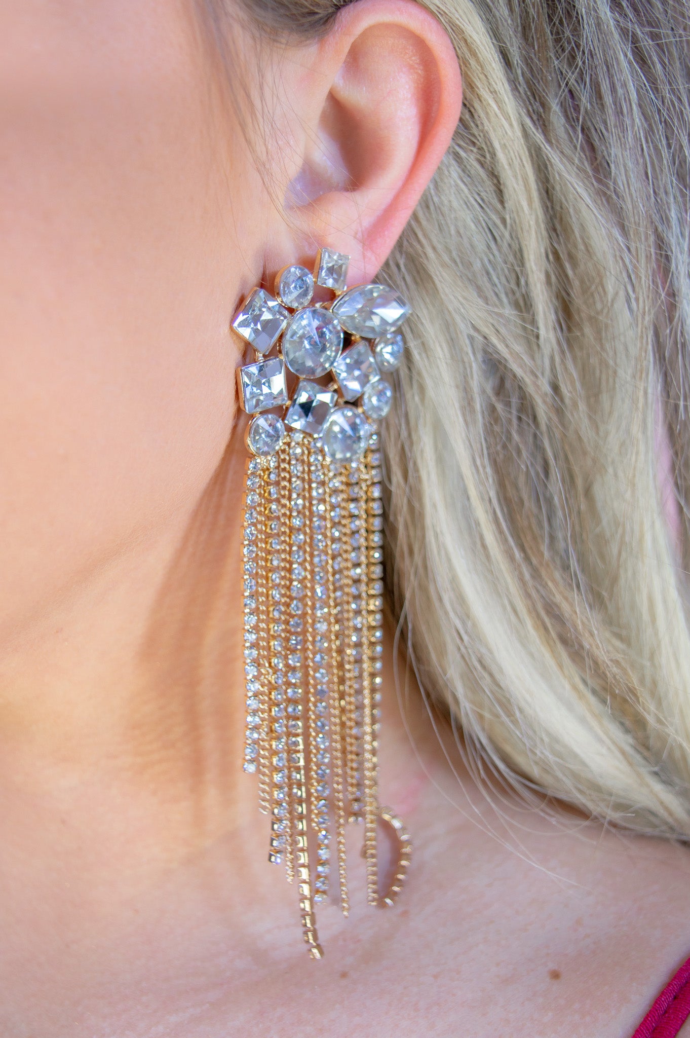 Pretty Presents Earrings- Gold