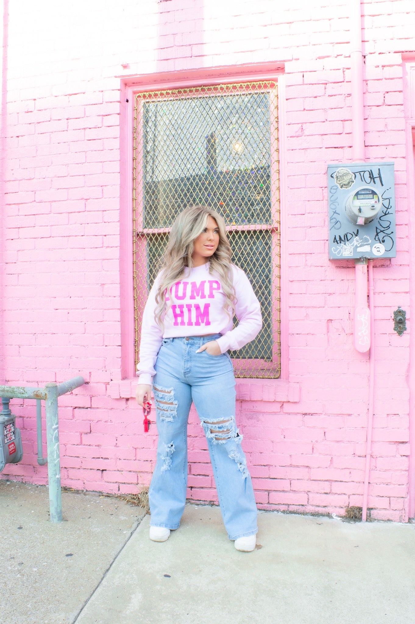 Britney Pullover- Baby Pink